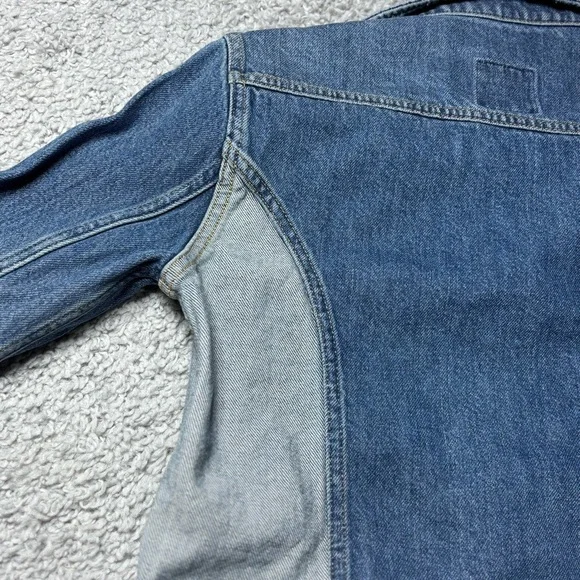 Lee Jacket Womens Extra Small Classic Vintage Modern Denim Trucker Outerwear - Picture 6 of 7